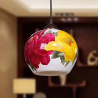 中式陶瓷创意阳台灯现代简约过道走廊灯玄关吊灯吸顶客厅餐厅灯具