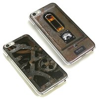 日本代购~正品岛隆志个性印刷逼真铁锈图案iphone6手机壳~2款入