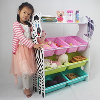 正品环保儿童玩具收纳架书架 幼儿园玩具收纳柜 宝宝置物架整理架