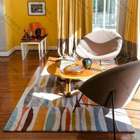 客厅茶几地毯 简约可爱彩色儿童地毯 卧室满铺床边装修设计可定制