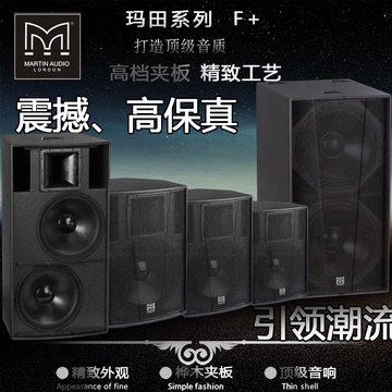 玛田F215 双15寸专业音箱 舞台工程演出 KTV会议音响 酒吧
