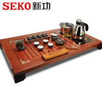 SEKO/新功F78 全自动红木茶盘套装四合一整套茶实木茶盘