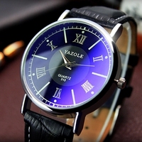 新款 韩版蓝光手表时尚潮流复古休闲商务手表男女学生非机械腕表