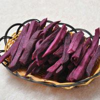 250g紫薯 紫薯干 紫薯脆 紫薯条 紫薯 红薯 紫薯片 山东地瓜干