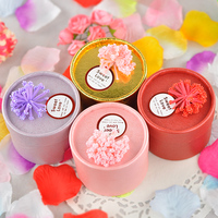 喜燕 结婚用品 喜糖盒创意个性定制婚庆婚礼圆筒纸质韩式喜糖盒子