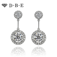 DBE珠宝 挚爱钻石耳钉18K金耳钉钻石耳环专柜正品耳钉女钻石耳饰
