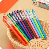 晨光文具 彩色中性笔 62403新流行可爱签字笔 全针管0.38多色水笔