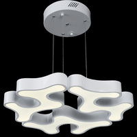简约现代进口亚克力水晶吊灯led别墅创意简欧北欧餐厅客厅灯饰具