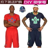 2014全明星篮球服套装男 东西部短袖球衣 科比詹姆斯 DIY印字印号