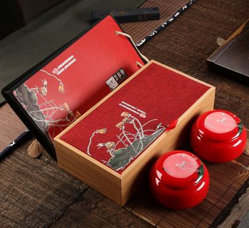 茶叶罐陶瓷手工粗陶密封罐大号散装铁观音高档礼盒普洱茶叶包装盒