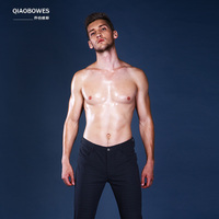 QIAOBOWES/乔伯维斯精品男装商务休闲裤男士修身大码男裤英伦长裤