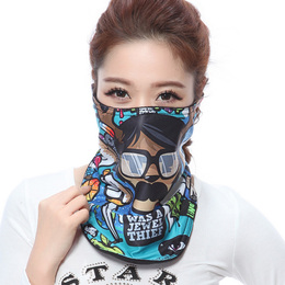 新款户外韩版单板滑雪面罩骑行防风保暖面罩口罩护脸冬季男女防寒