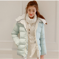 2015冬季新款宽松羽绒棉服女韩版中长款学院风显瘦加厚棉衣外套潮