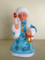 圣诞节用品节日用品音乐电动玩具----俄罗斯女孩系列