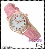 夜光韩版女表皮带时尚可爱学生防水钻手表女孩品牌石英少女士腕表