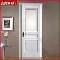 奥斯顿白色木门实木门室内门套装门卧室门实木复合门烤漆门欧式门