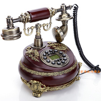 高档老式仿古电话机古董别墅复古电话机创意欧式固定家用座机新款