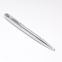 新品优雅高贵全金属签字笔 食品厂定制款金属中性水笔 金属笔