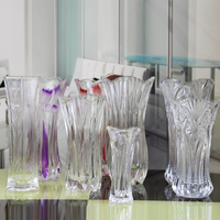 透明水培玻璃花瓶方缸 长方形碗莲花盆花瓶器鱼缸 婚庆婚礼插花