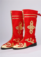 藏族舞蹈鞋舞蹈靴子|羌族舞靴|蒙古鞋、新疆舞靴|男女靴子