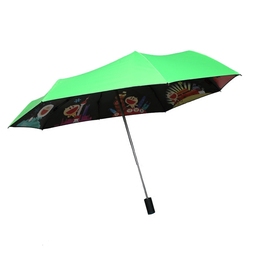 realbrella黑胶动漫伞防晒折叠伞晴雨两用伞 创意个性太阳伞超轻