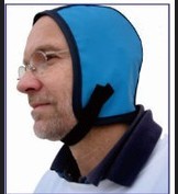 原装进口X射线防护铅帽 /防辐射帽/医用头部防护帽0.5mmpb太空帽