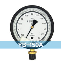 雷尔达仪表 径向带后边压力表 船用压力表气压表水压表Y-100T定制