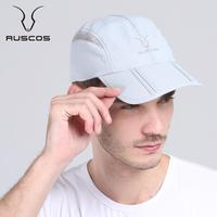 德国RUSCOS男士帽子夏季户外速干可折叠棒球帽 太阳帽遮阳鸭舌帽