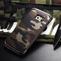 三星S6 Edge+ plus手机壳迷彩防摔套壳G9280曲屏G9250保护套5.7寸