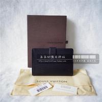 代购正品 Louis Vuitton LV牛皮水波纹短款钱包