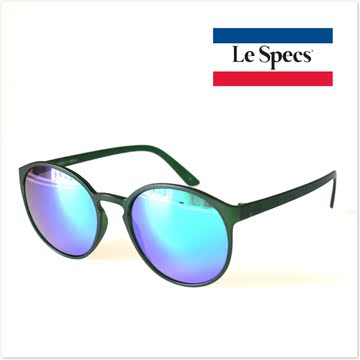 瑞典品牌Le Specs太阳镜 男 女墨镜 超轻炫彩反光镜 圆形太阳眼镜