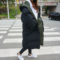 冬季棉衣女中长款2017新款韩版面包服学生过膝棉服加厚棉袄外套女