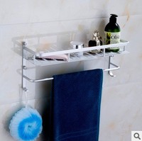 限时限量 卫浴挂件 毛巾架 浴室挂件太空铝双层置物架