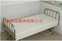 医院宾馆医用床上用品三件套病床纯棉白纱卡苯色床单被套被罩床罩