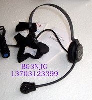 全新没用过的、营连排电台用耳机（单耳）OSDK-A 头盔内戴式耳机