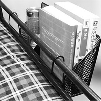 大学生用品创意寝室收纳架柜宿舍挂篮床头架置物架宿舍床头挂书架
