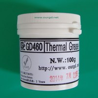 GD460银色100g瓶装罐装桶装GD高导牌导热硅脂导热膏散热膏硅膏