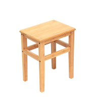 楠竹板凳平板凳子实木四方凳办公凳小方凳儿童写字椅吃饭凳圆角凳