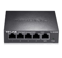 TP-LINK TL-SG1005D 5口全千兆 钢壳网络监控交换机 非网管桌面式