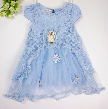 六一儿童节韩版女童装连衣裙夏装新款COCO天使风格女童连衣裙