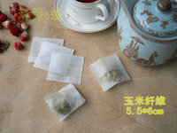 包邮100个玉米纤维反折立体茶包袋茶叶过滤袋煲汤袋泡茶滤袋5.5*6