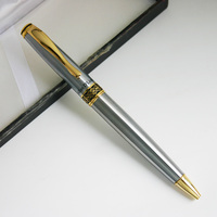 特价不锈钢旋转签字笔 高档商务签名笔 商务金属中性水笔碳素笔