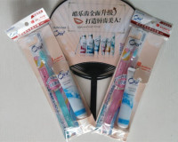 日本进口Ora2皓乐齿亮白净色牙刷(软毛) 套装 送牙膏40g 正品包邮