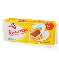 伯可尼 意大利进口 杏味夹心海绵蛋糕280g 早餐面包零食糕点