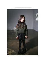 韩国韩版童装2015年秋冬新款中大女儿童卫衣加绒刺绣加厚纯棉不倒