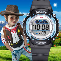 正品prema儿童手表 男童防水夜光电子表潮流运动男孩女孩电子手表