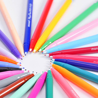 特价韩国慕那美monami3000彩色水笔 中性水彩笔 24色水性笔勾线笔