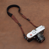 cam-in 舒适款通用单反相机背带 微单摄影肩带咖啡色CAM1879