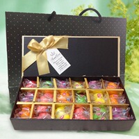 [礼盒装]韩国缤纷水果切片糖情人节礼物手工硬糖创意喜糖果包邮