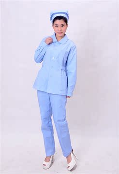 南丁格尔护士服冬装长袖护士服分体套装门诊服护理服导医服美容服